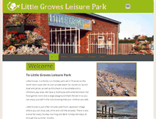 Tablet Screenshot of littlegroves.com